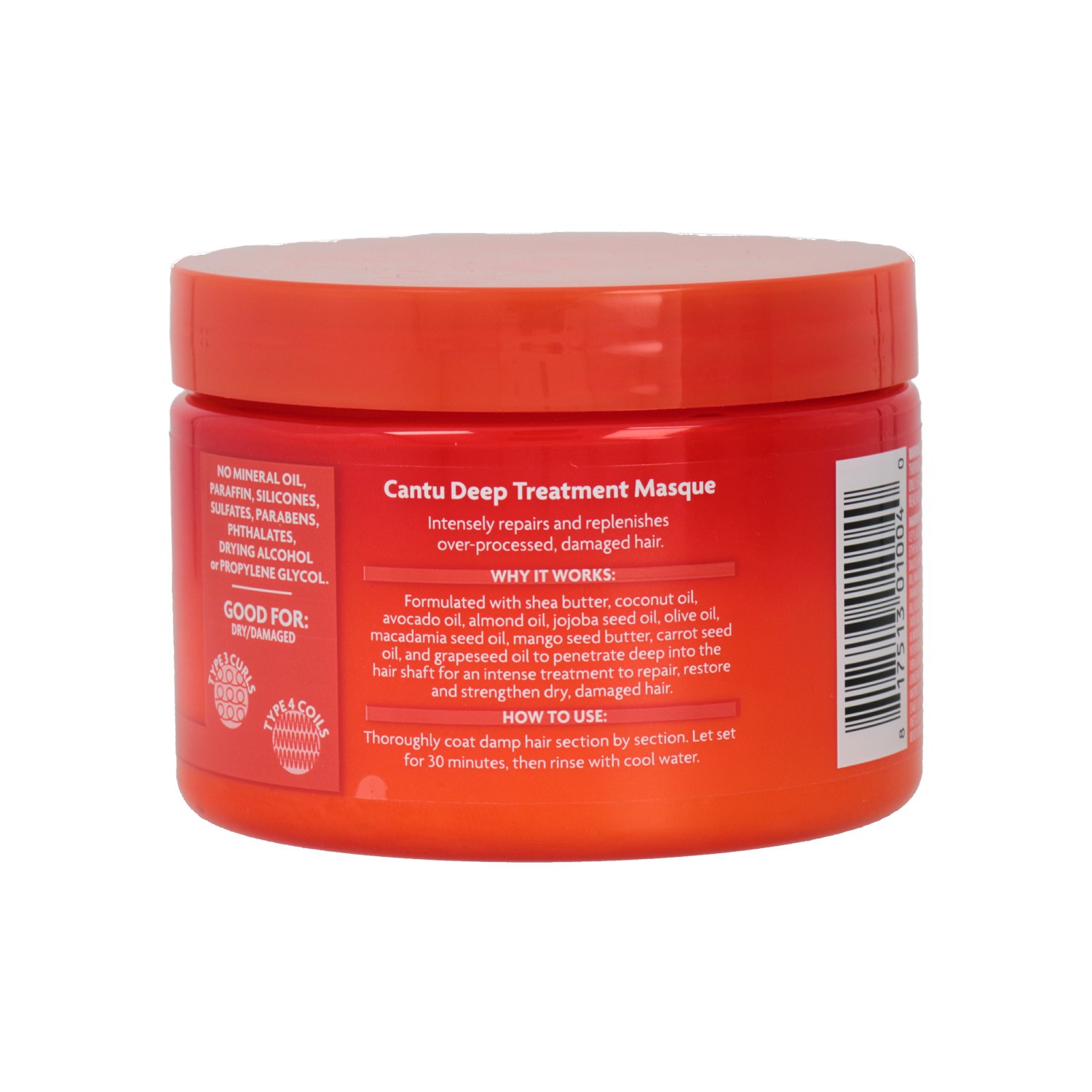 Cantu Shea Butter Masque Traitement Profond Cheveux Naturels 340 gr