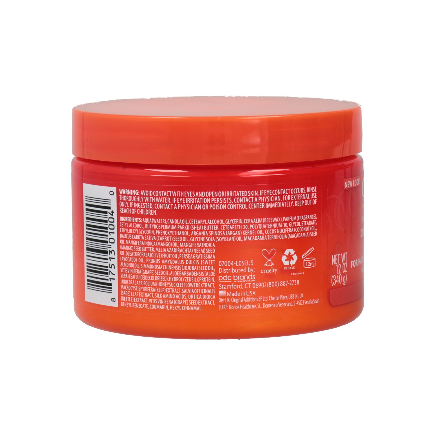 Cantu Shea Butter Masque Traitement Profond Cheveux Naturels 340 gr