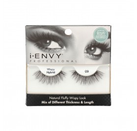 Ciglia a fascia ibrida I Envy Strip Lash/Wispy 09