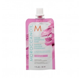 Moroccanoil Color Depositing Hibiscus Mascarilla 30 ml