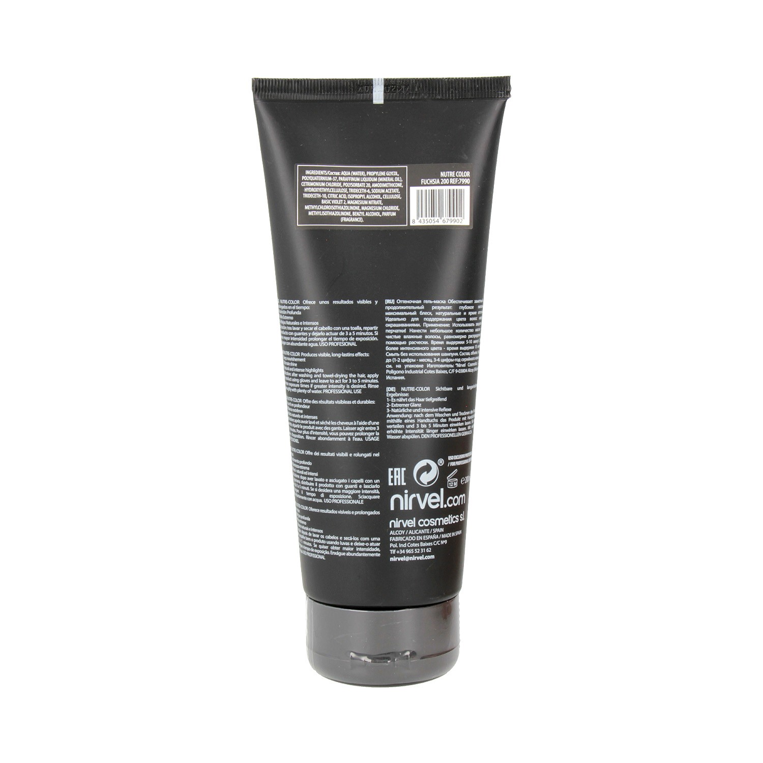 Nirvel Nutre Color Fucsia 200 ml