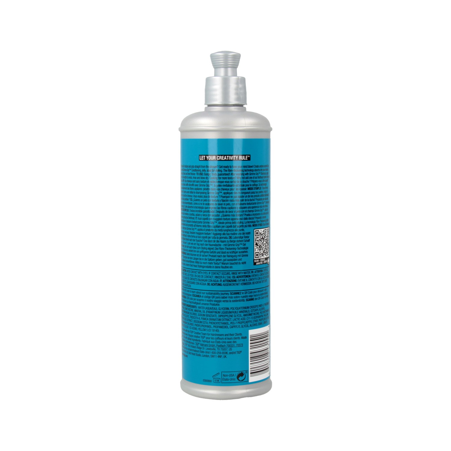 Tigi Bed Head Gimme Grip Texturizing Conditioner Jelly 400ml