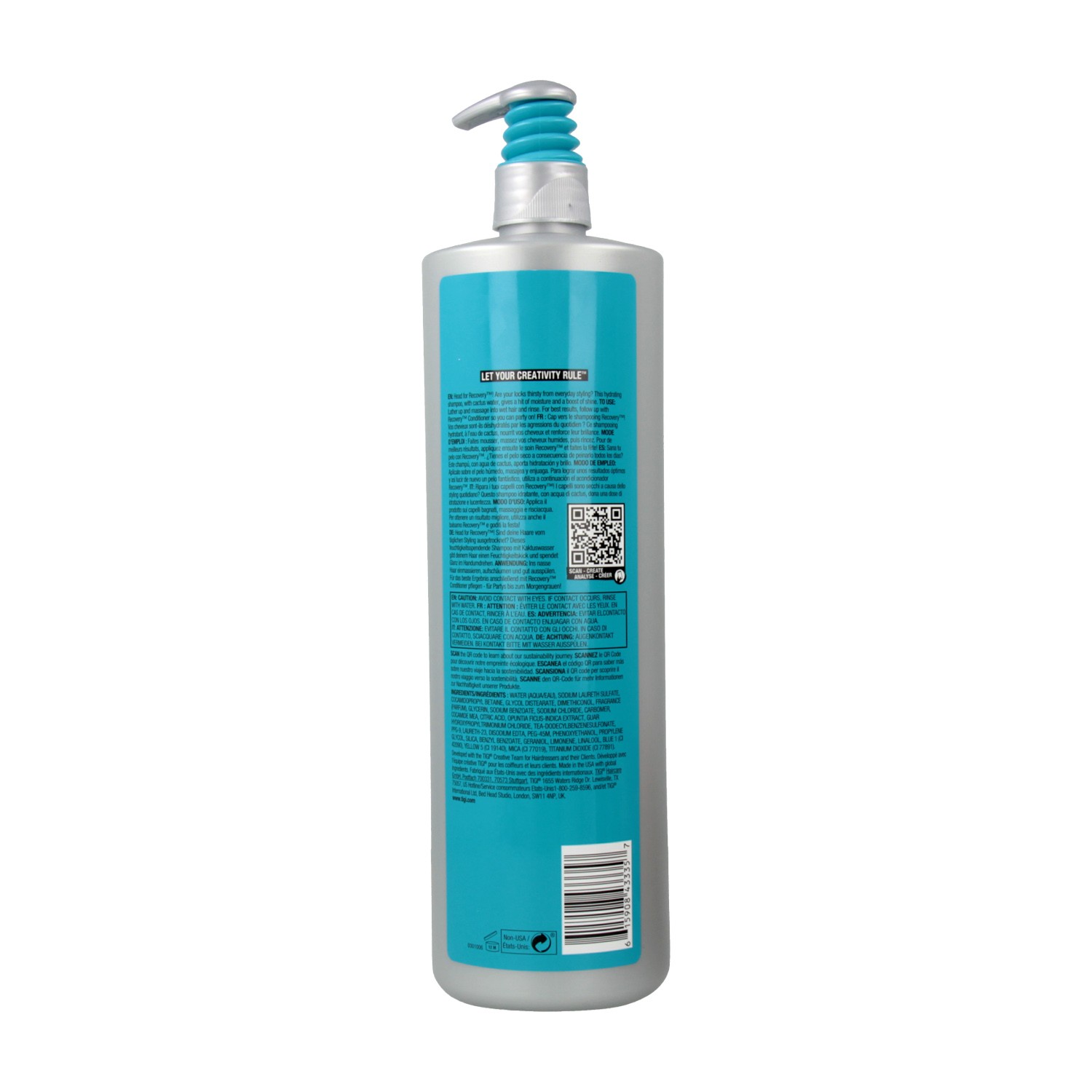 Tigi Bed Head Recovery Moisture Rush Shampoo 970 ml