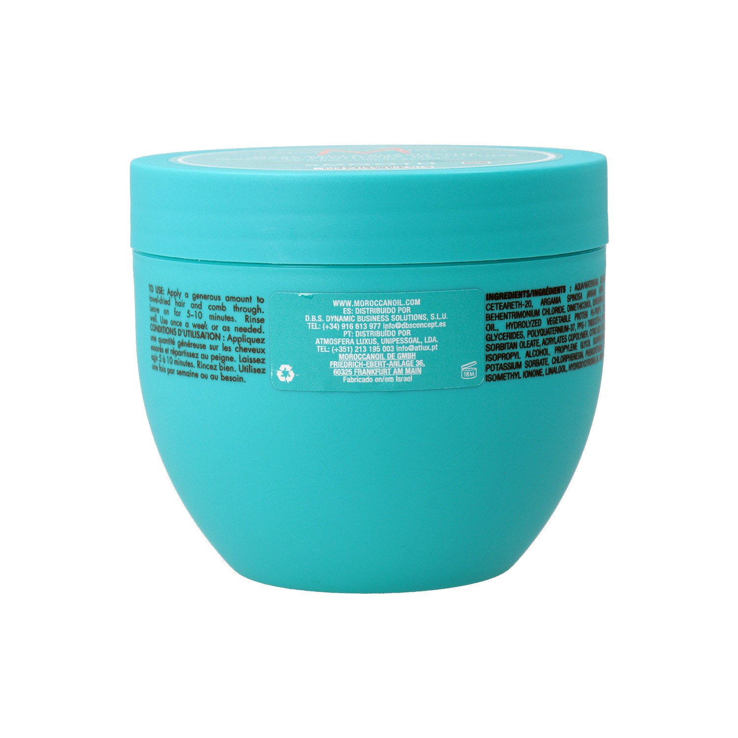 Máscara Redutora de Volume Suave e Suavizante Moroccanoil 500 ml