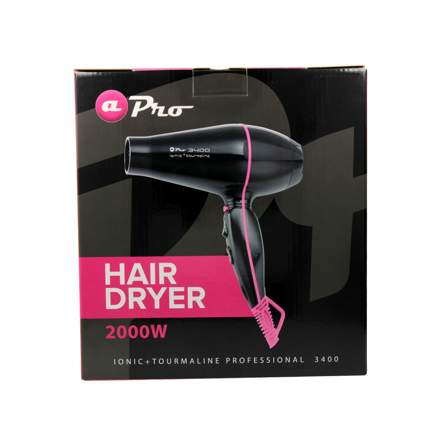 Albi Hair Dryer Ionic Tourmalina Pink