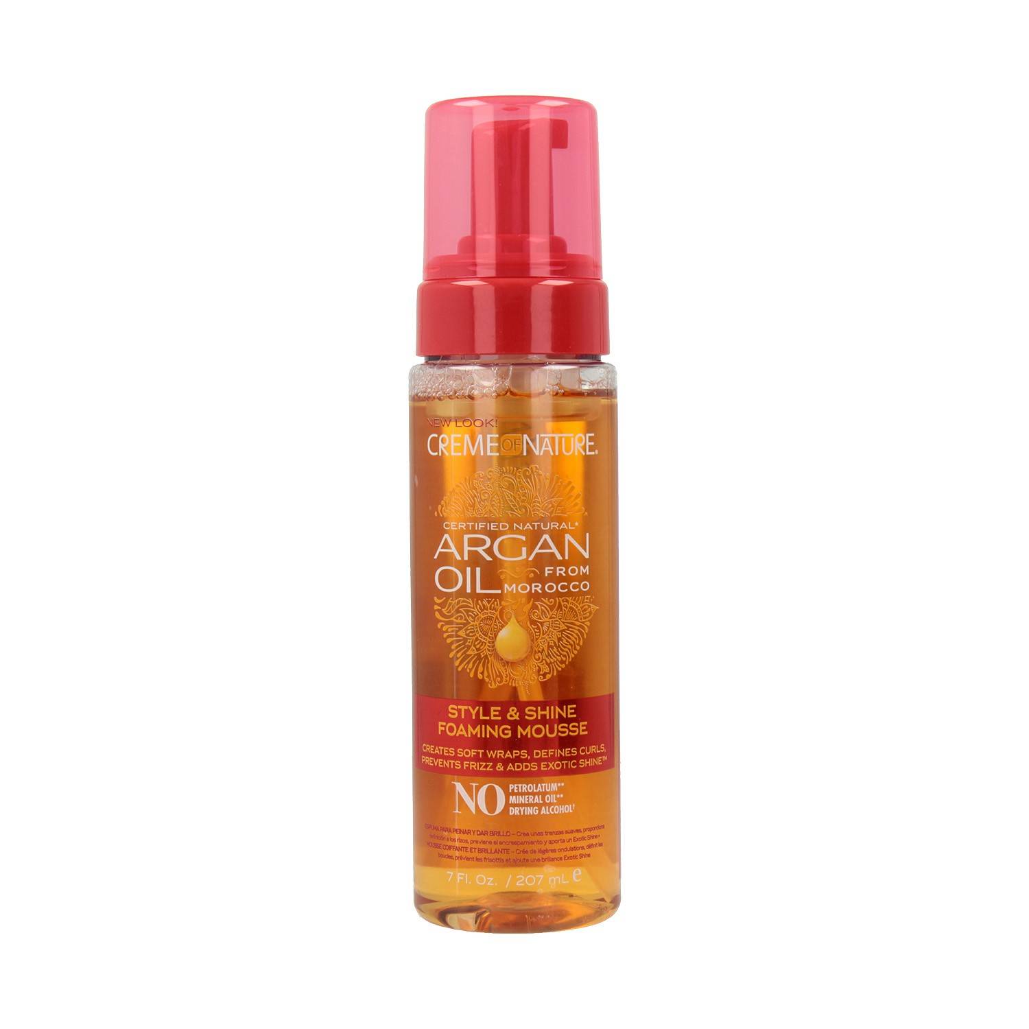 Creme Of Nature Argan Oil Foaming Mousse 207 ml