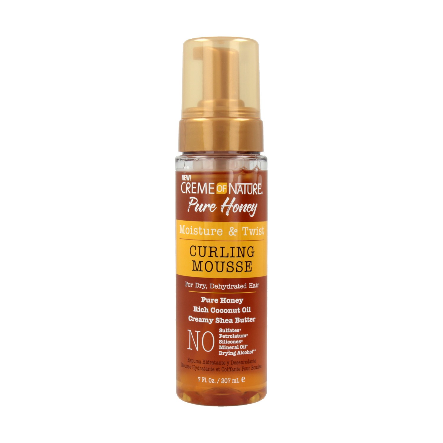 Creme Of Nature Pure Honey Foaming Mousse 207 ml