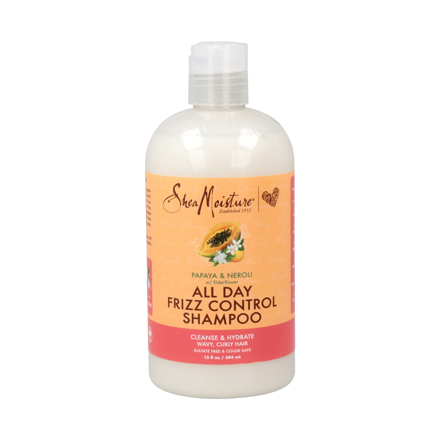 Shea Moisture Papaya Neroli Frizz Control Champú 384 ml Shea Moisture Papaya Neroli Frizz Control Champú 384 ml