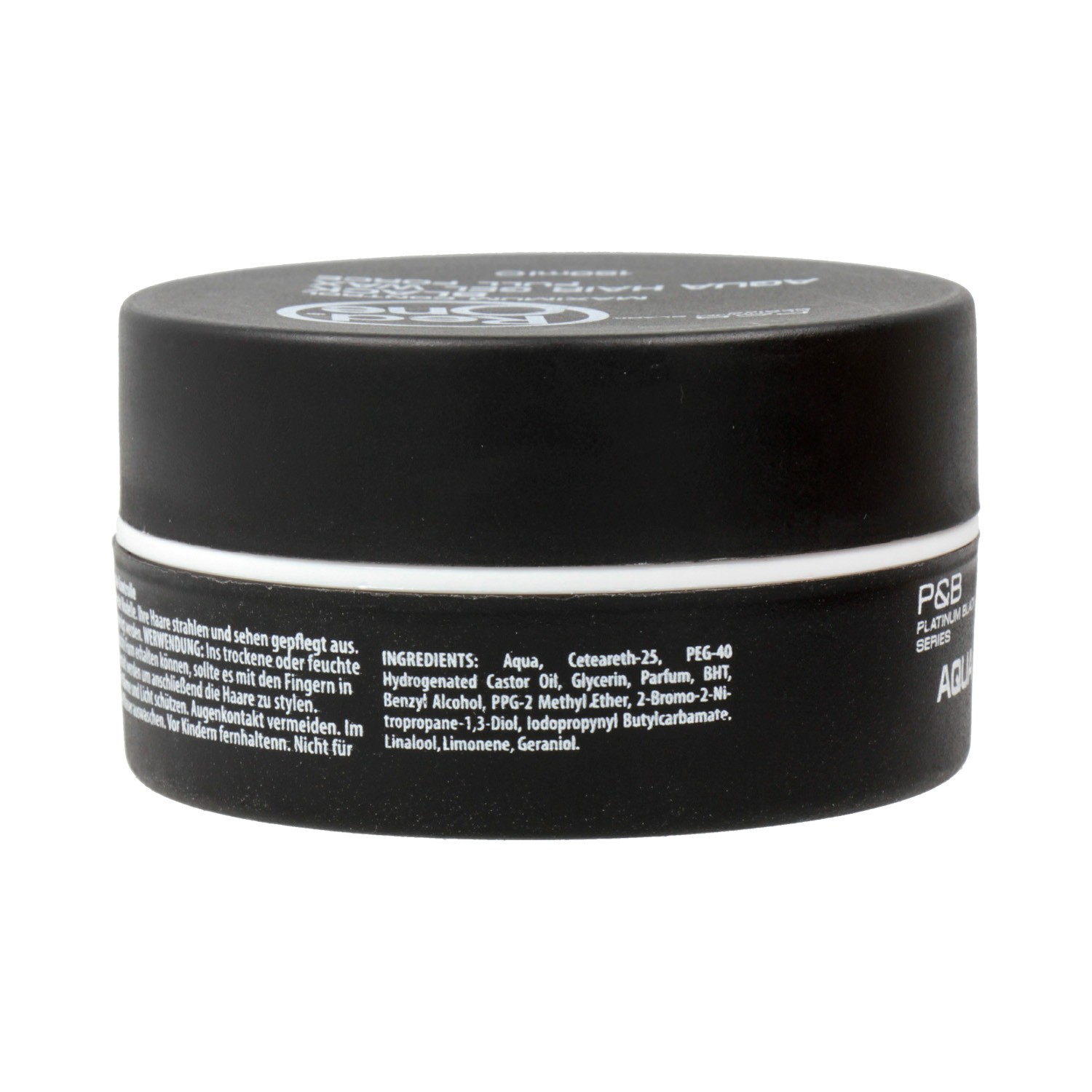 Red One Full Force Aqua Hair Wax Black Gel 150 ml