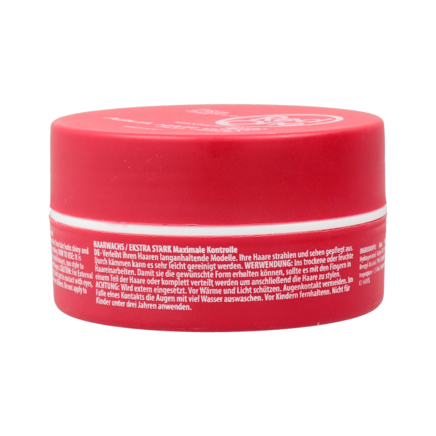 Red One Full Force Aqua Hair Wax Gel Vermelho 150ml