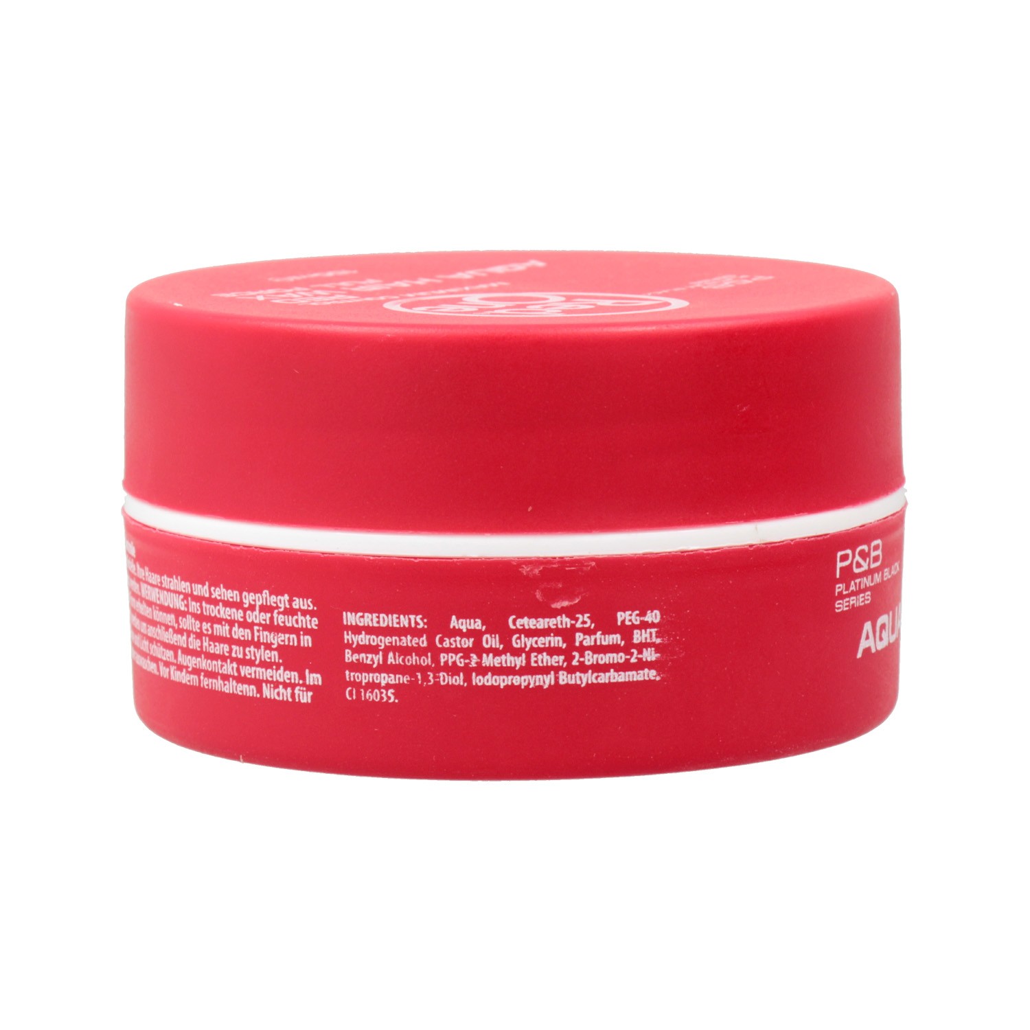 Red One Full Force Aqua Hair Wax Gel Vermelho 150ml