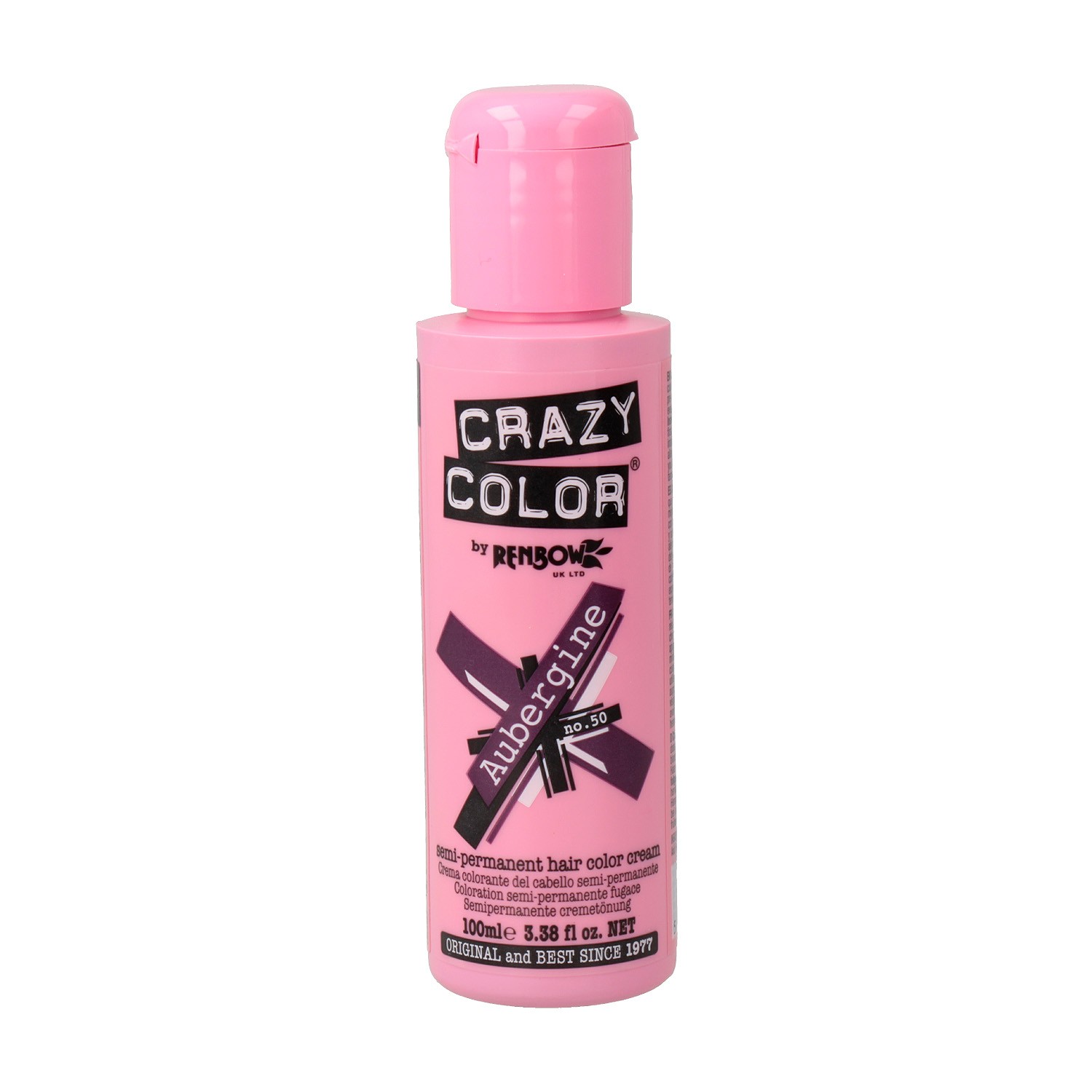 Crazy Couleur 50 Aubergi 100 ml