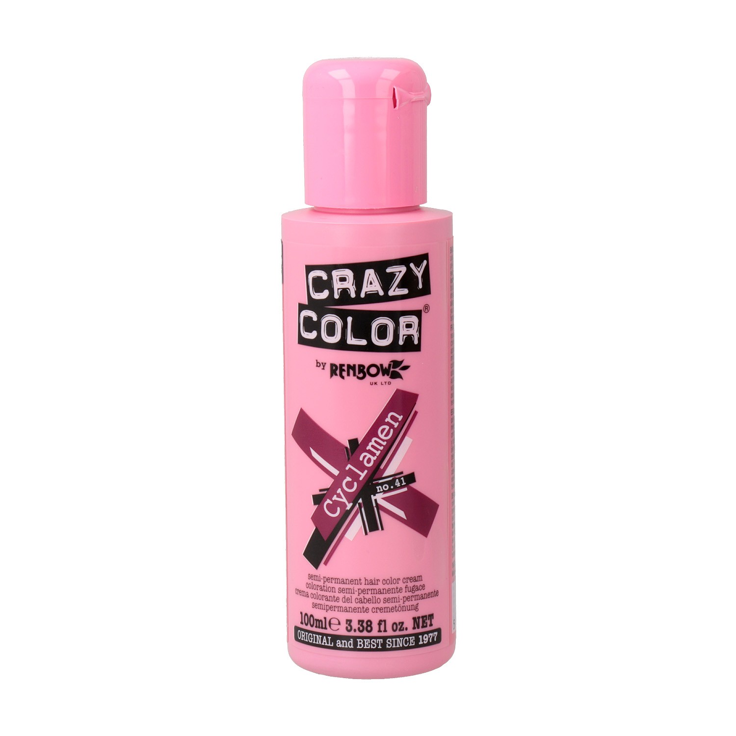 Crazy Color 41 Cyclamen 100 ml Crazy Color 41 Cyclamen 100 ml