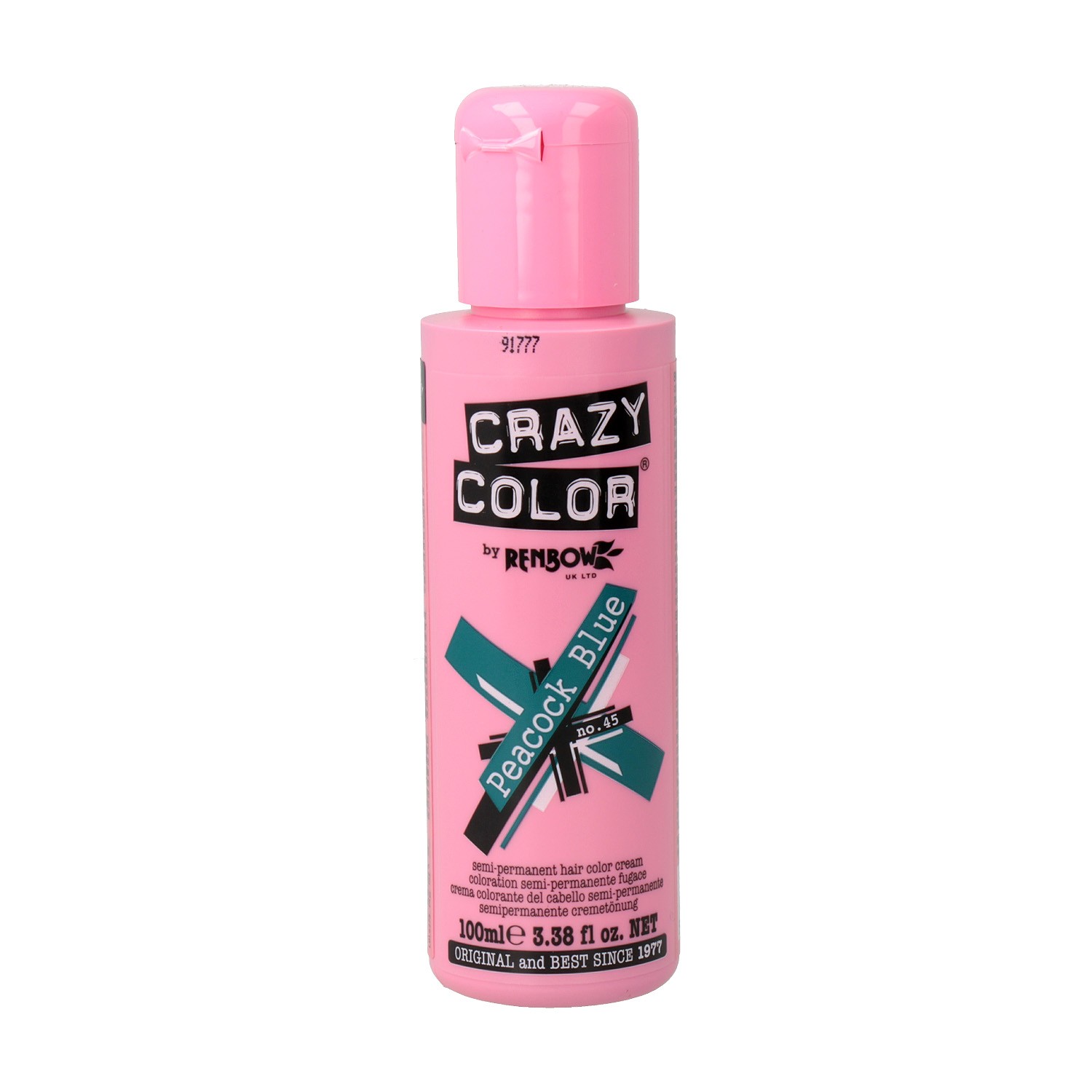 Crazy Colore 45 Peacock Blue 100 ml