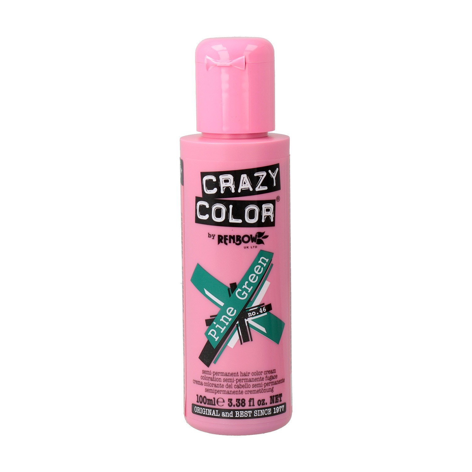 Crazy Color 46 Pine Green 100 ml Crazy Color 46 Pine Green 100 ml