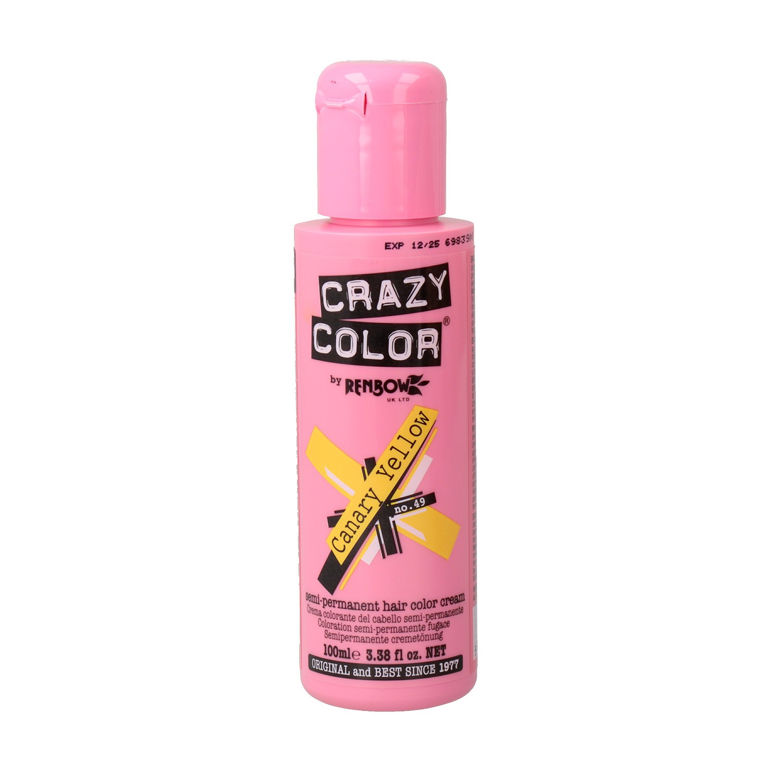 Crazy Color 49 Canary Yellow 100 ml