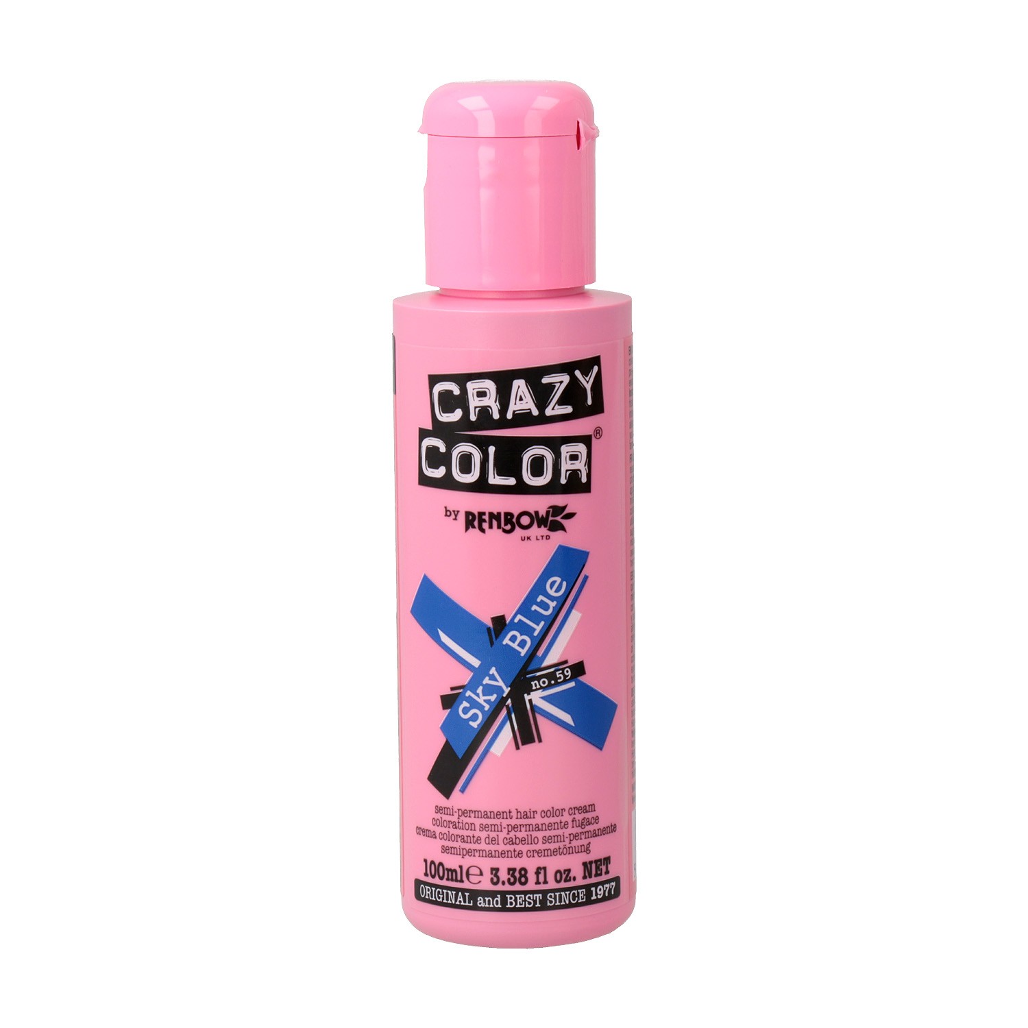 Crazy Color 59 Sky Blue 100 ml Crazy Color 59 Sky Blue 100 ml