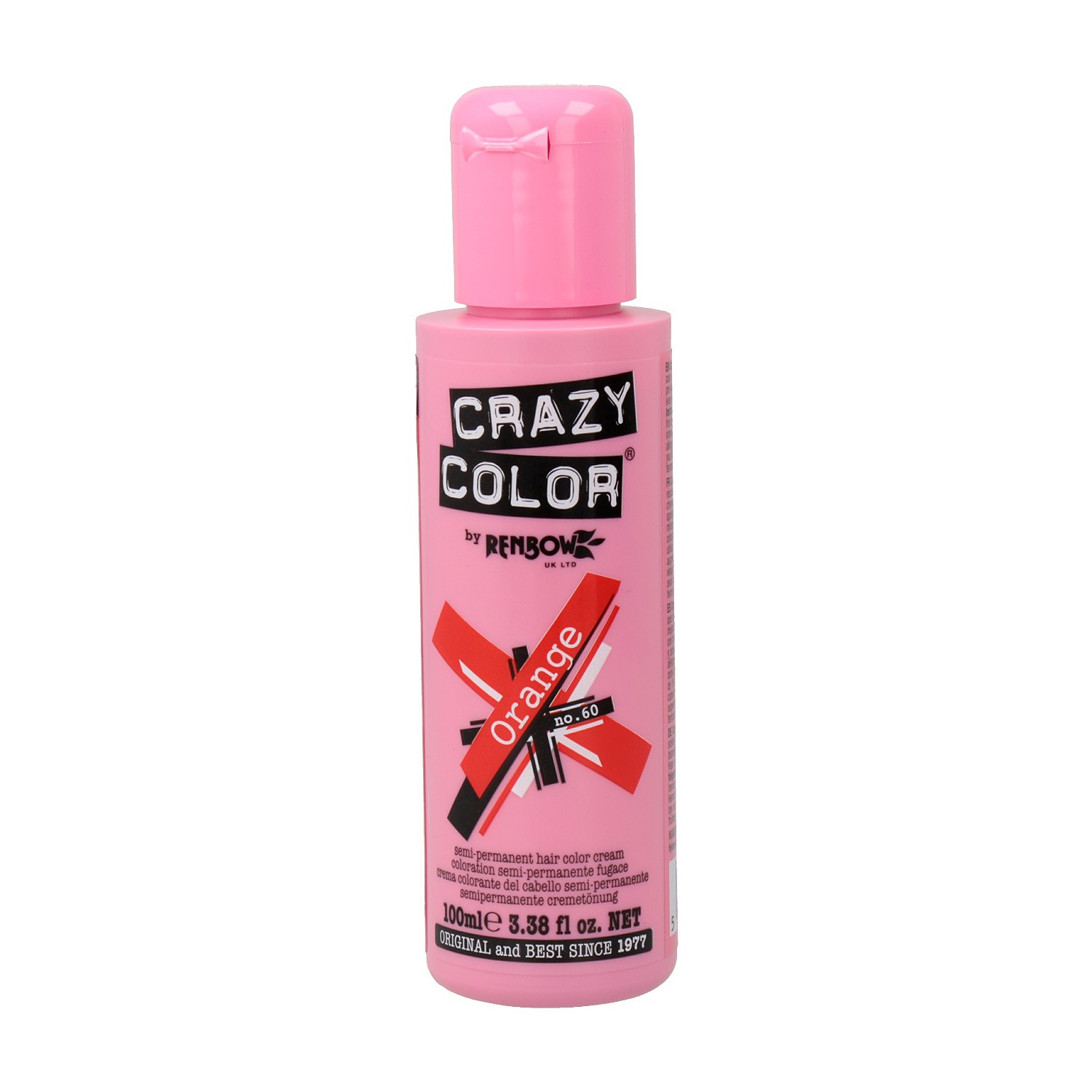 Crazy Color 60 Orange 100 ml Crazy Color 60 Orange 100 ml
