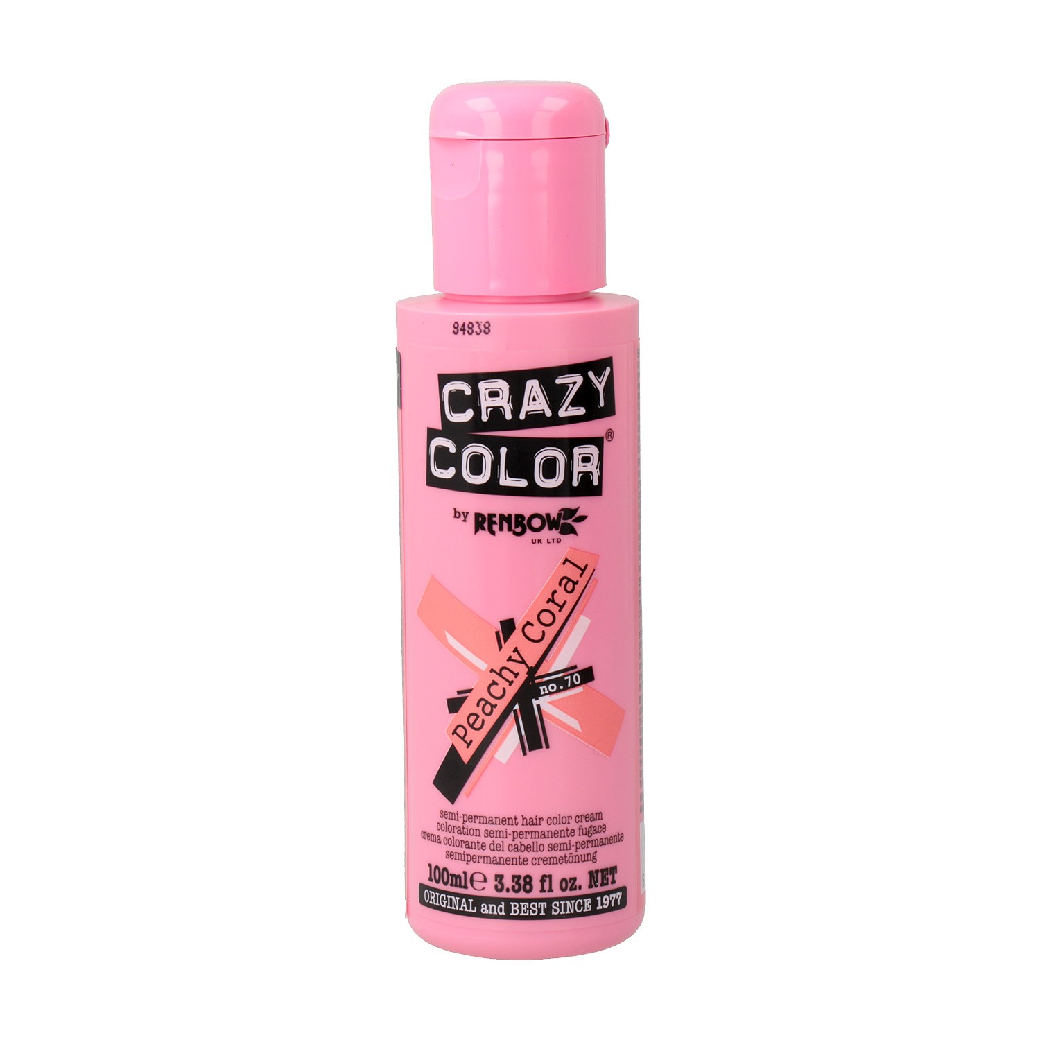 Crazy Color 70 Peachy Coral 100 ml