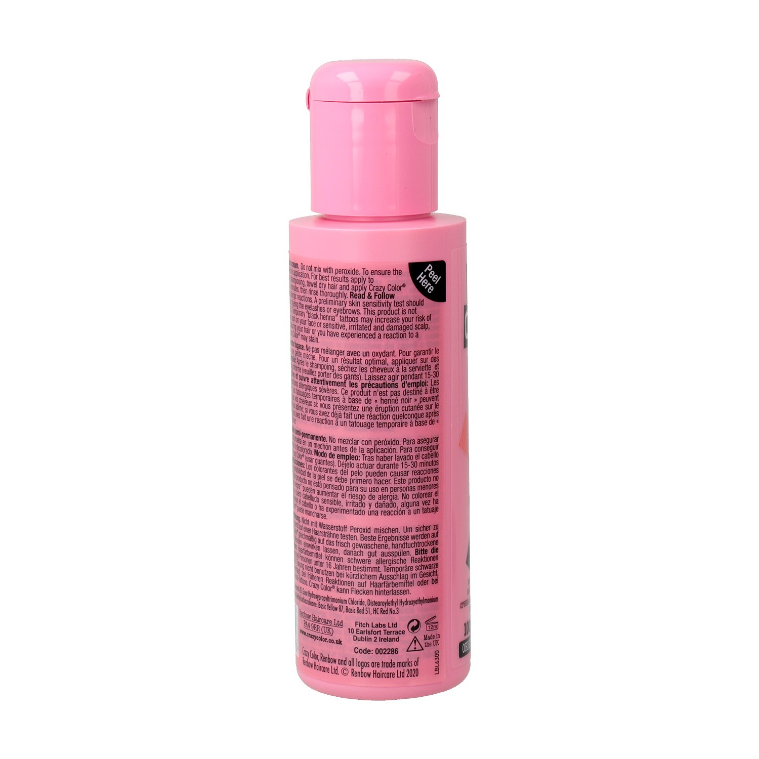 Crazy Color 70 Peachy Coral 100 ml