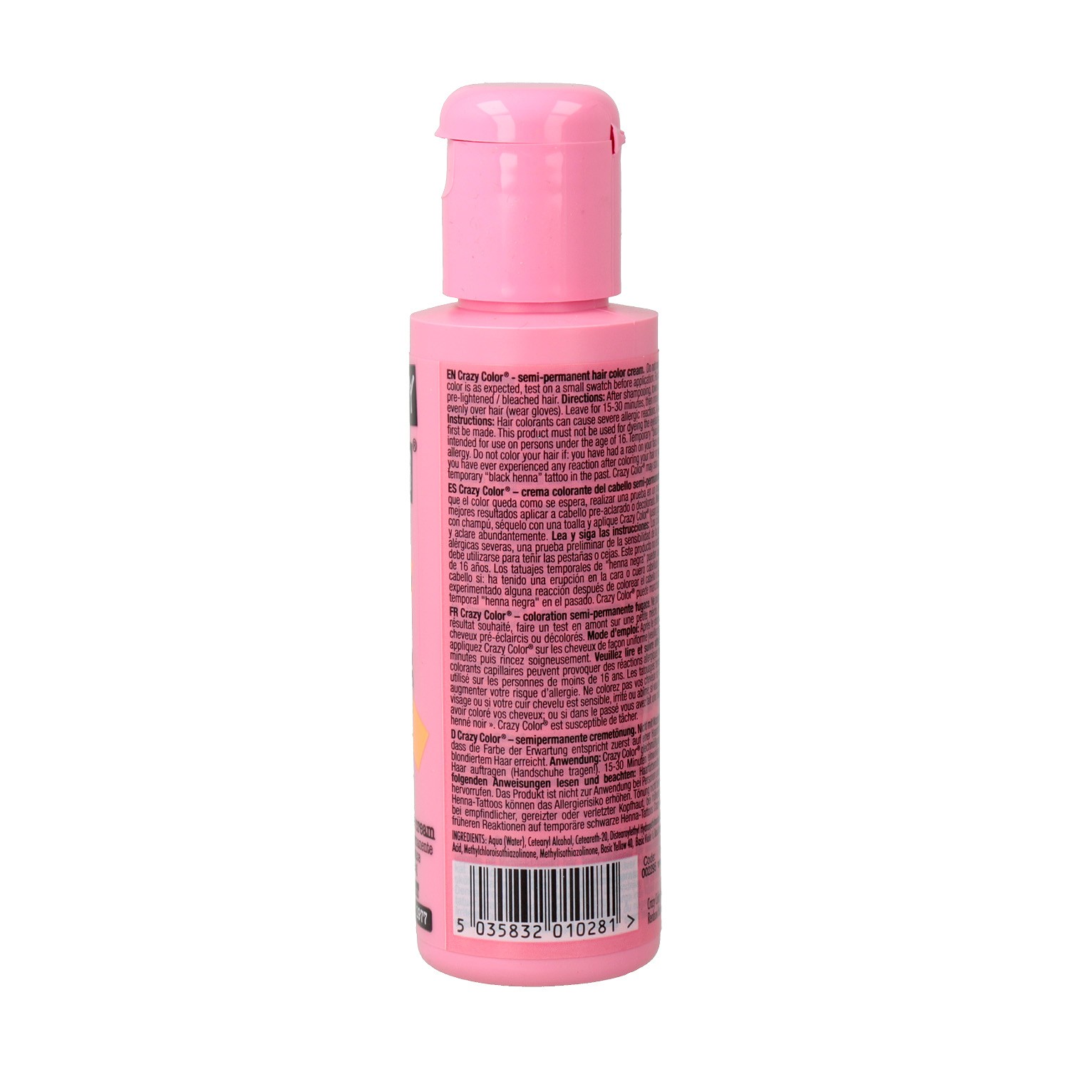 Crazy Color 76 Anarchy Uv Naranja 100 ml