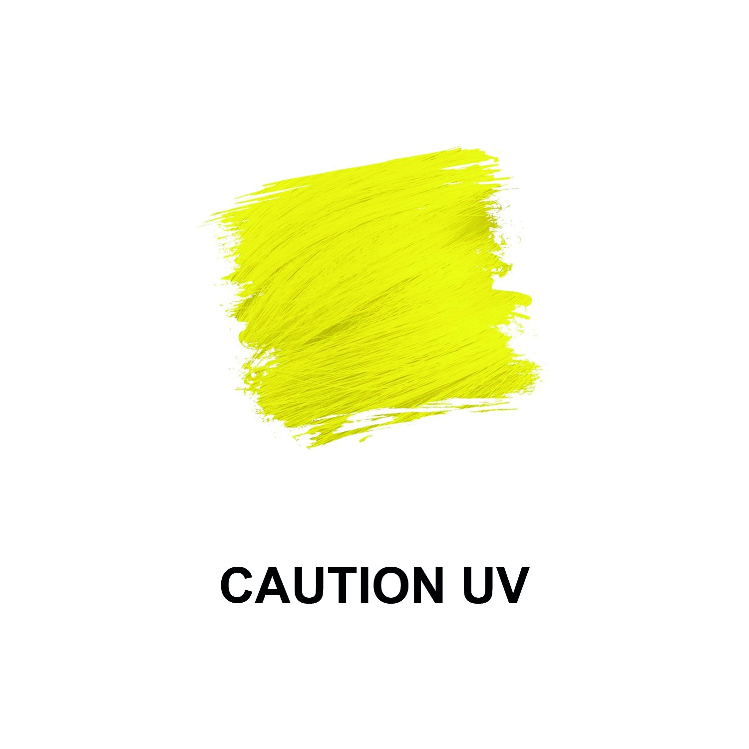 Crazy Color 77 Caution Uv Amarillo 100 ml
