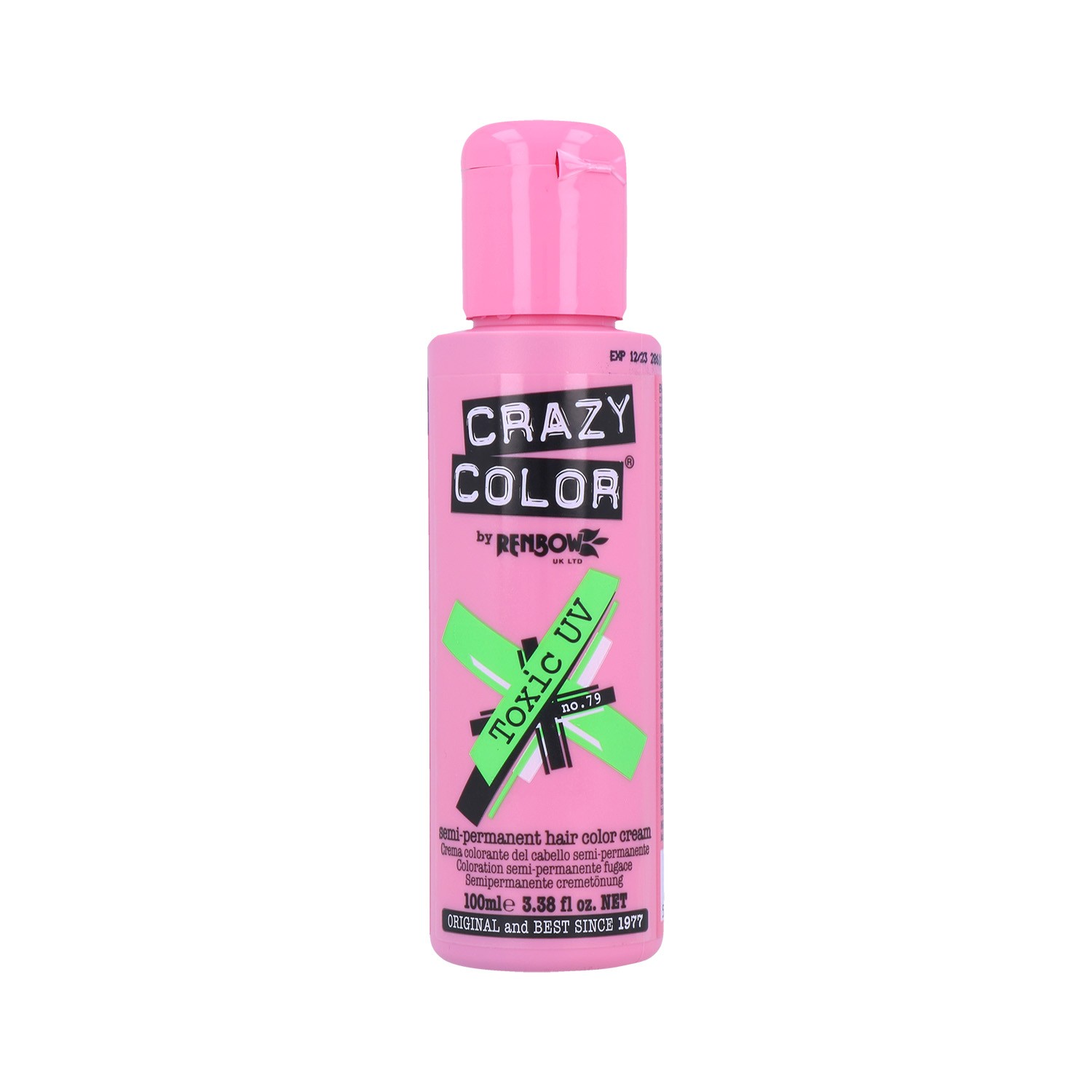 Crazy Color 79 Toxic Uv Vert 100 ml