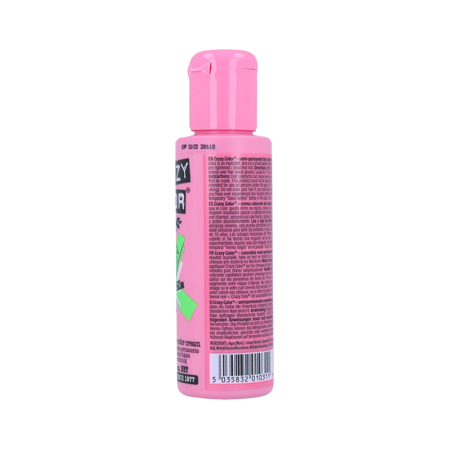 Crazy Color 79 Toxic Uv Vert 100 ml