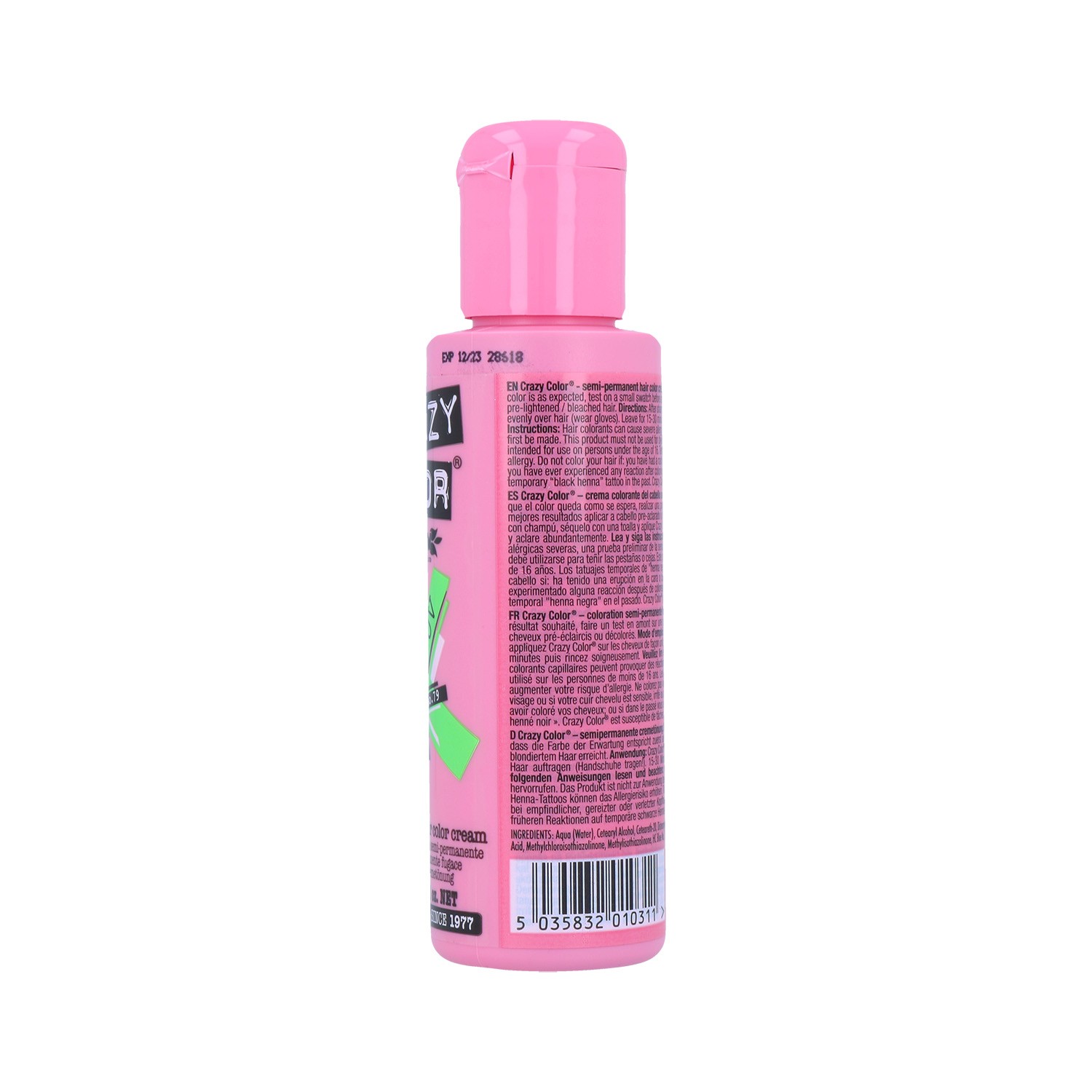 Crazy Color 79 Toxic Uv Verde 100 ml