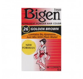 Bigen 26 Marrón Dorado 6 gr