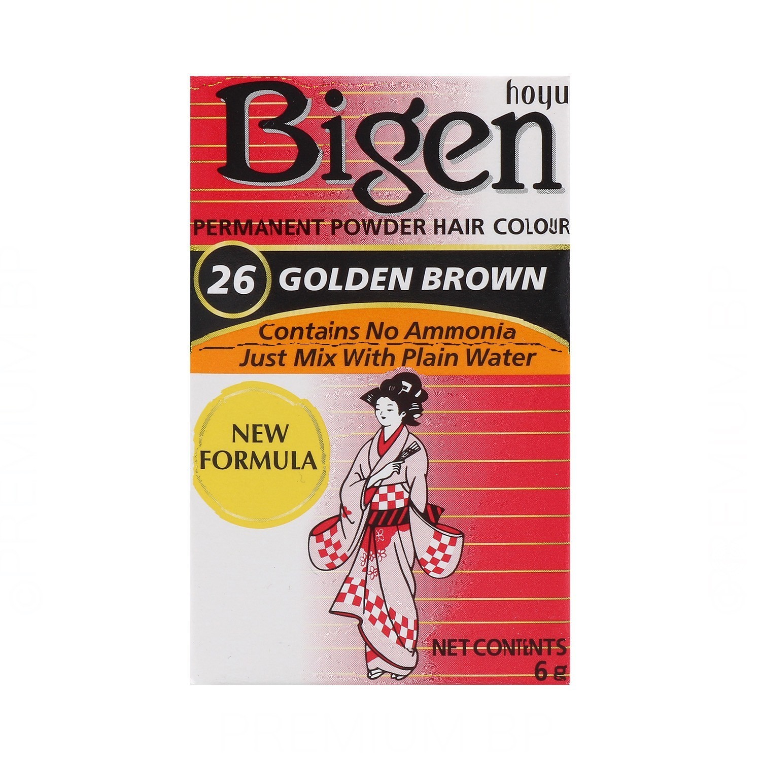 Bigen 26 Marrón Dorado 6 gr