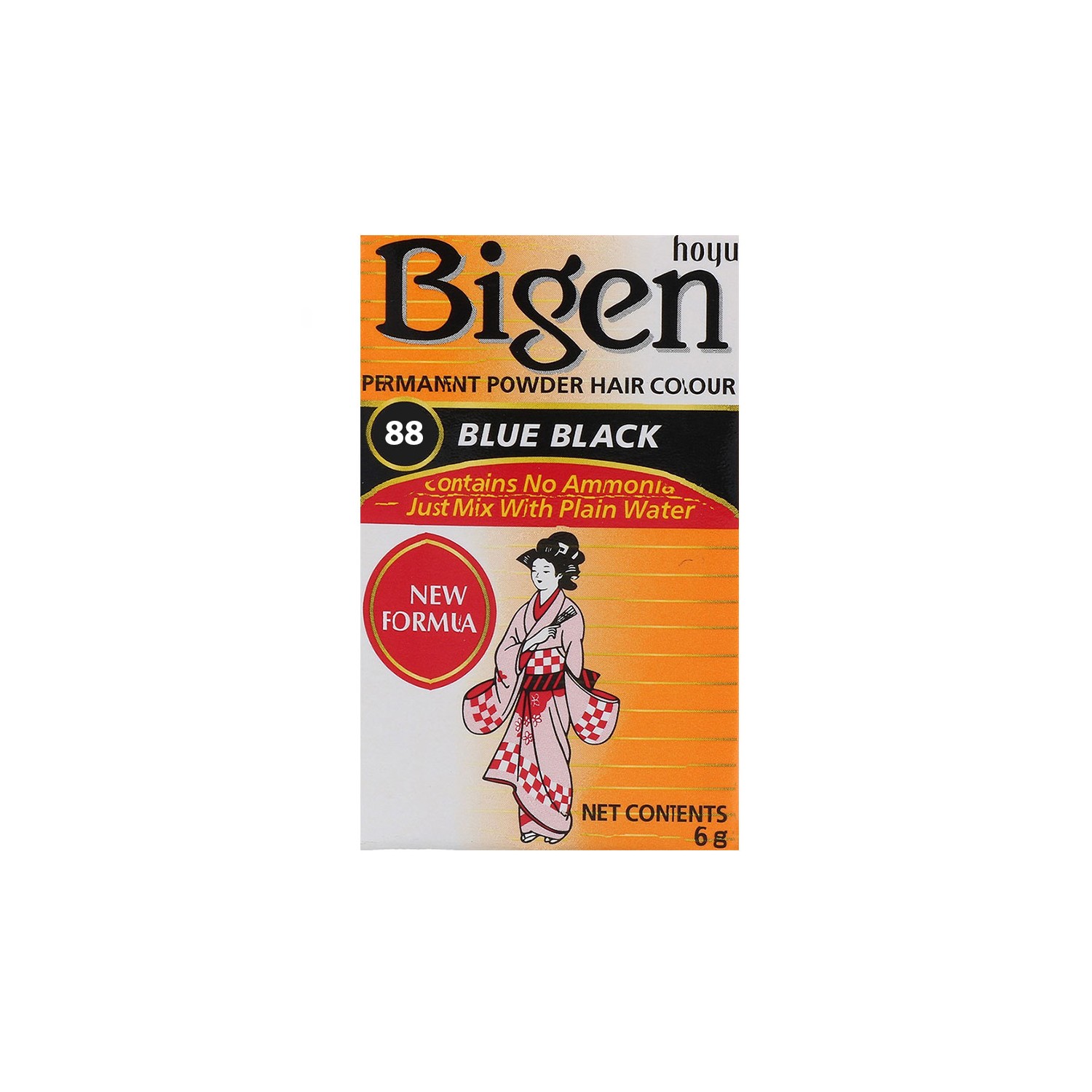 Bigen 88 Negro Azulado 6 gr Bigen 88 Negro Azulado 6 gr