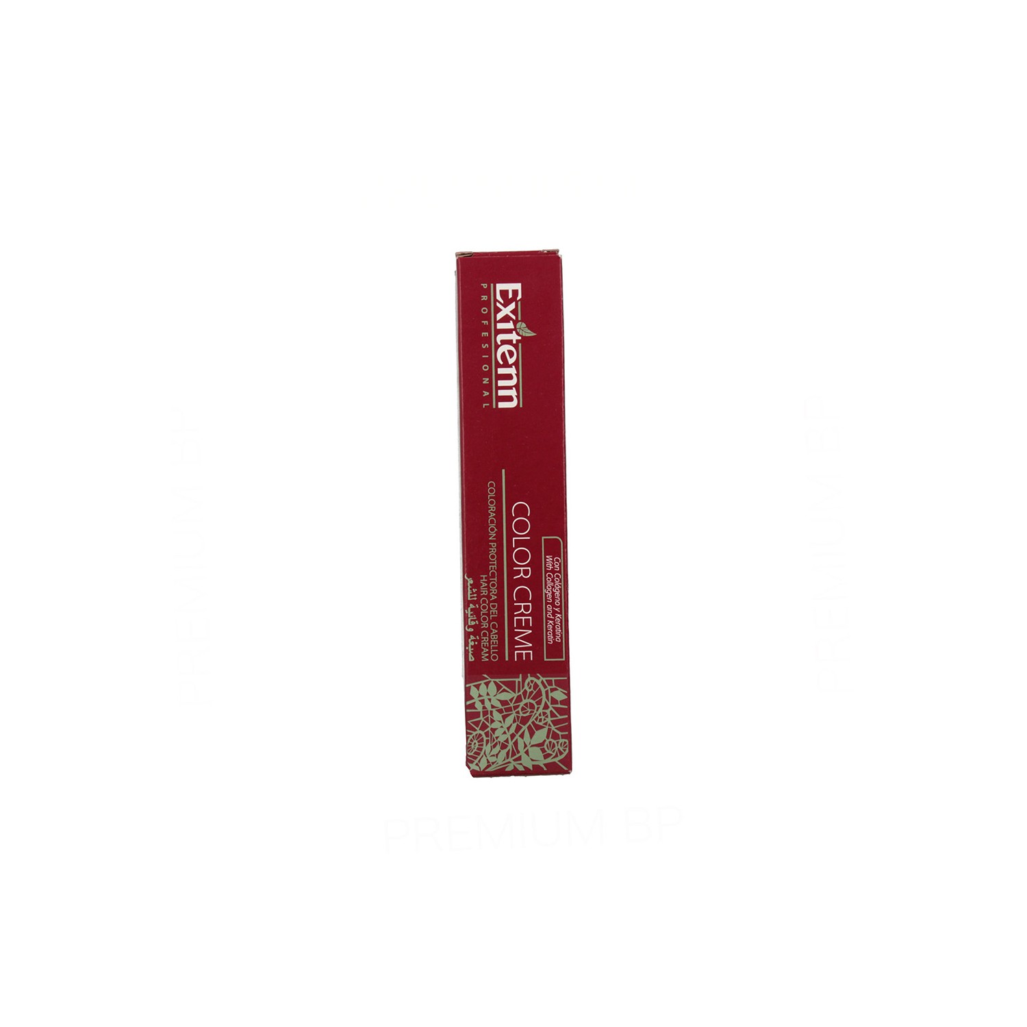Exitenn Color Creme 60ml, Cor 8,1 Rubio Claro Cinzas