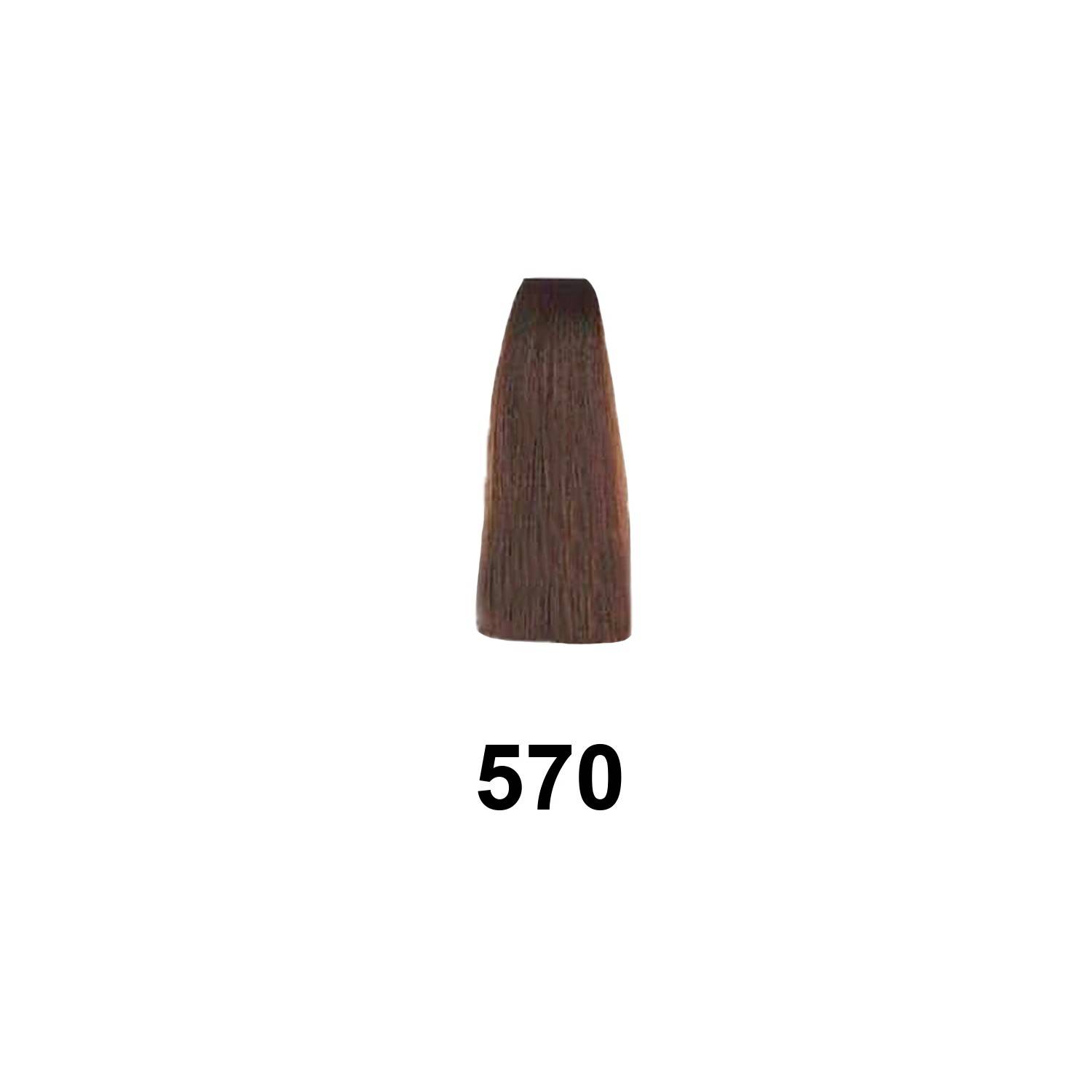 Exitenn Couleur Creme 60ml, Couleur 570 Châtain Clair Choco