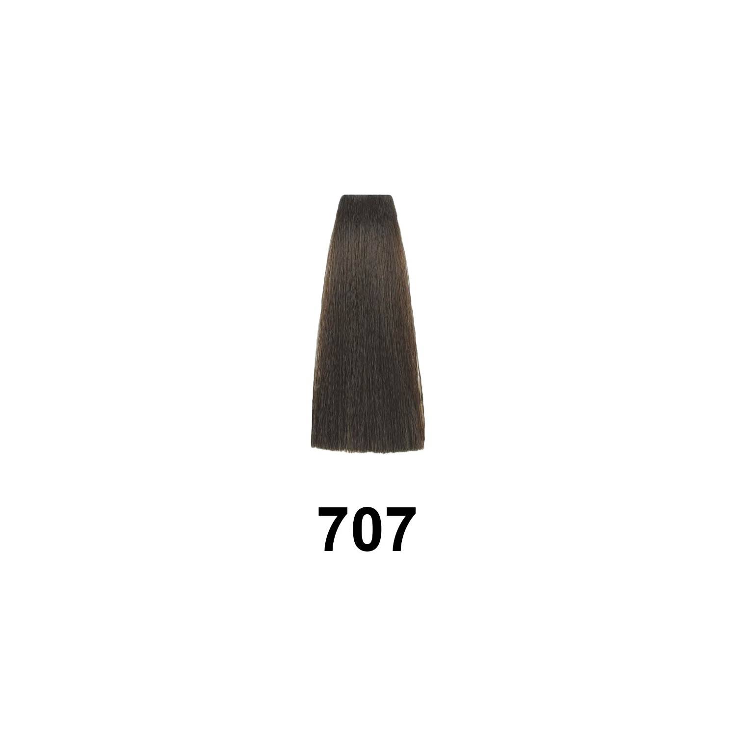 Exitenn Color Creme 60ml, Color 707 Rubio Medio Cacao