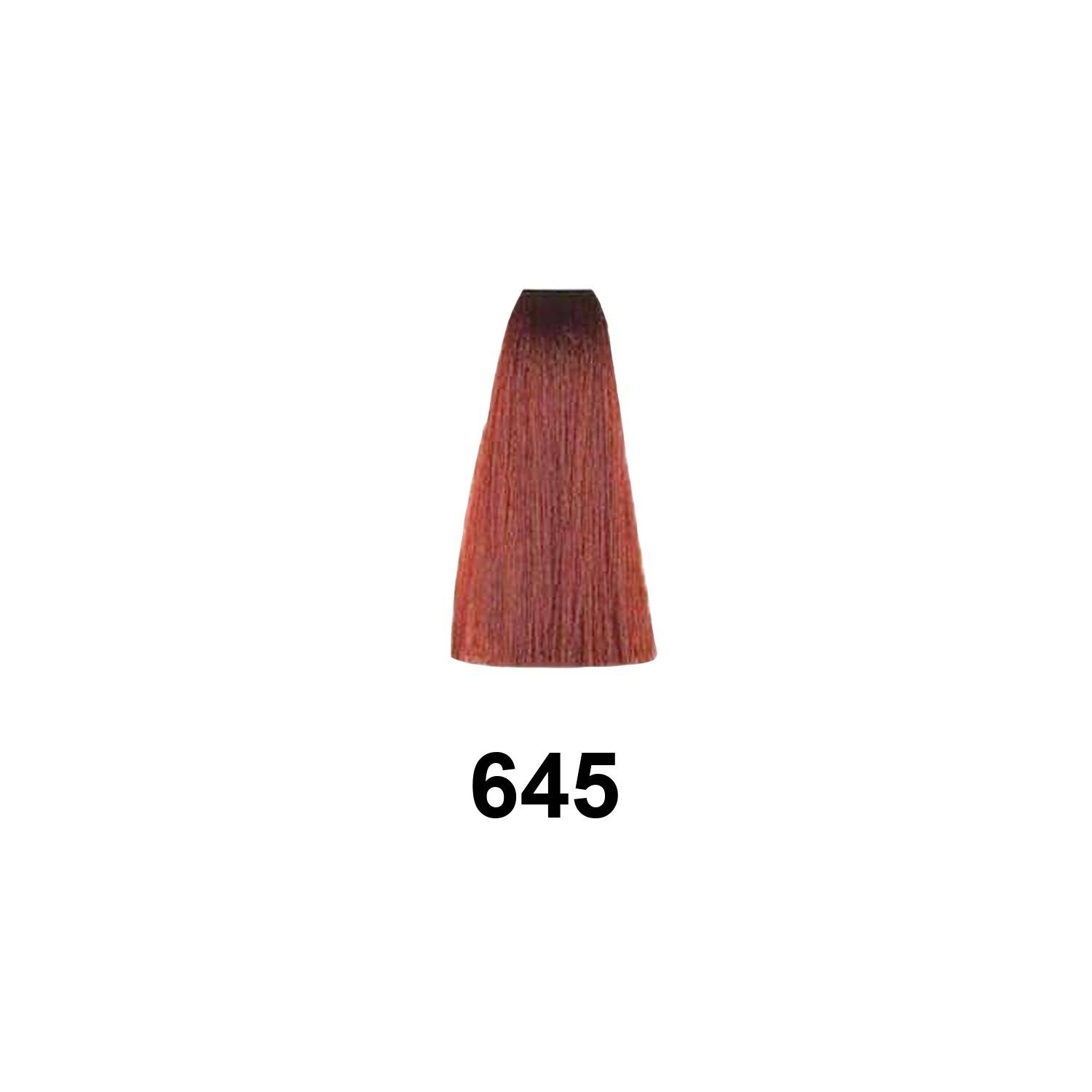 Exitenn Color Creme 60ml, Color 645 Dark Blond Copper Mahogany