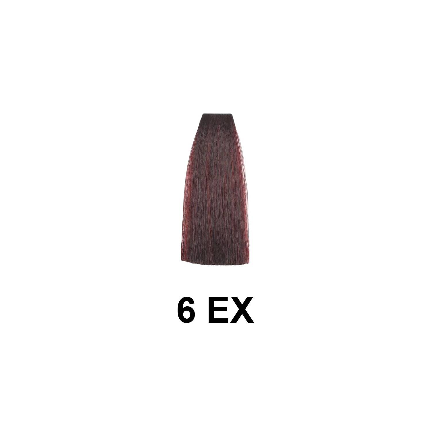 Exitenn Color Creme 60ml, Cor 6ex Vermelho Magenta