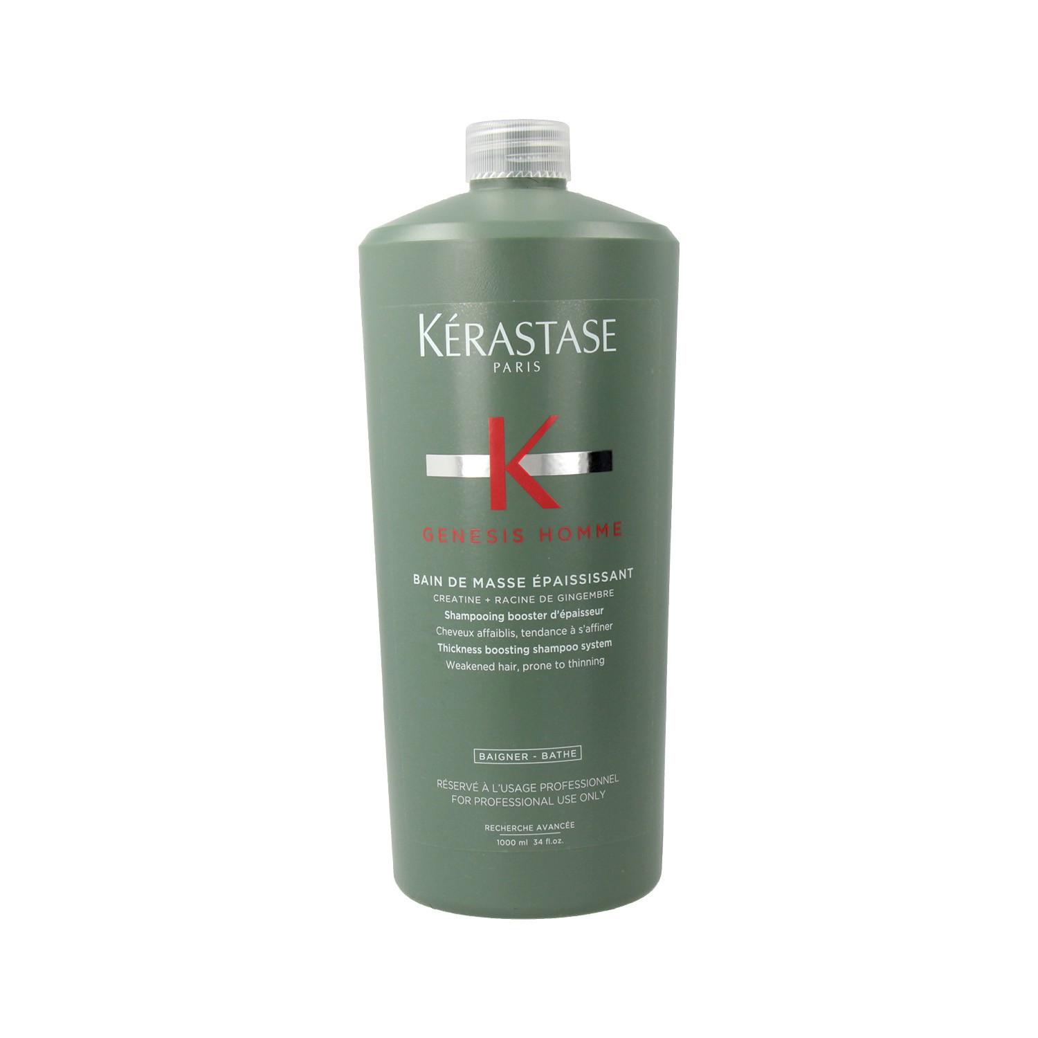 Kerastase Genesis Homme Bain De Masse Epaississant Champú 1000 ml Kerastase Genesis Homme Bain De Masse Epaississant Champú 1000 ml