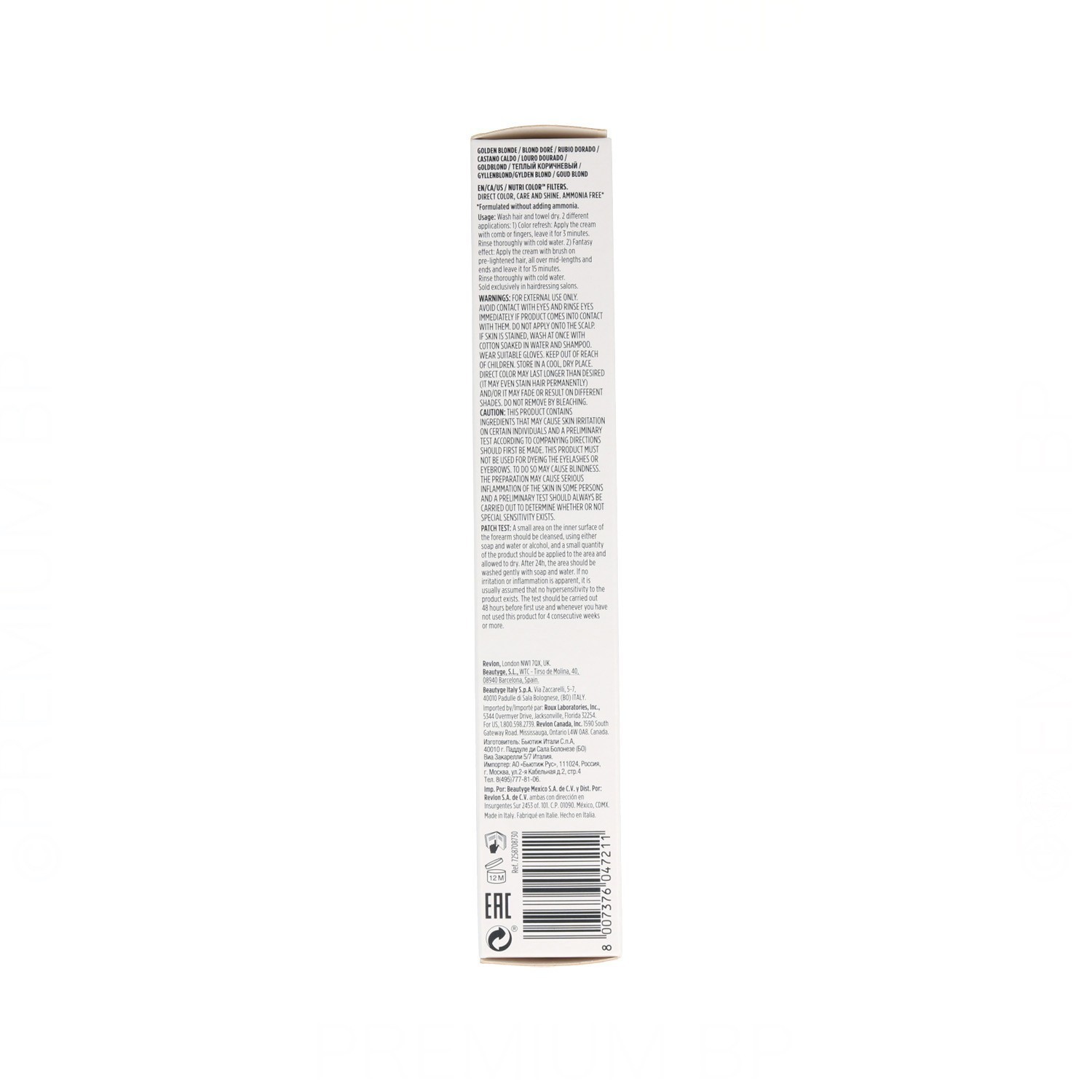 Revlon Nutri Color Filters 730 Rubio Dourado 100 ml
