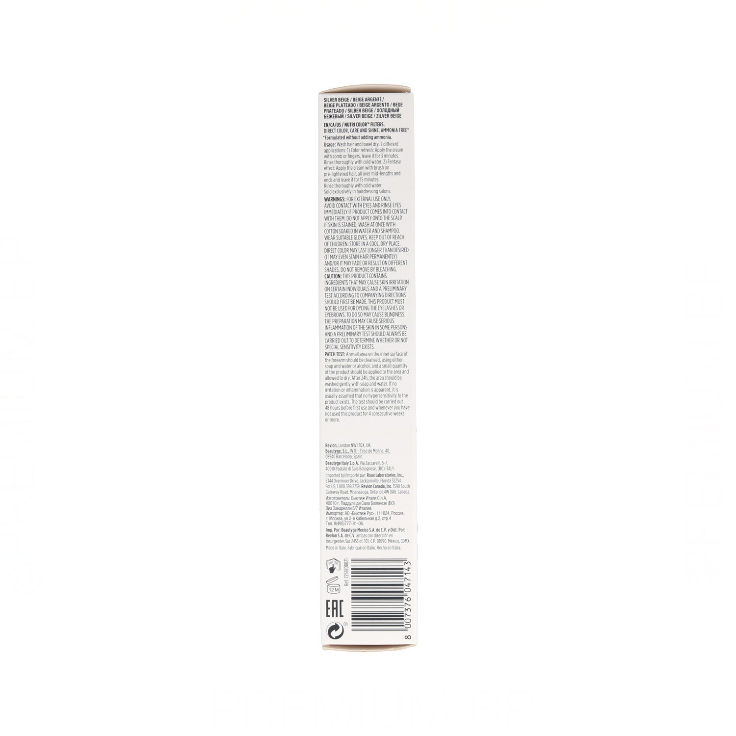 Revlon Nutri Color Filters 821 Beige Argento 100 ml