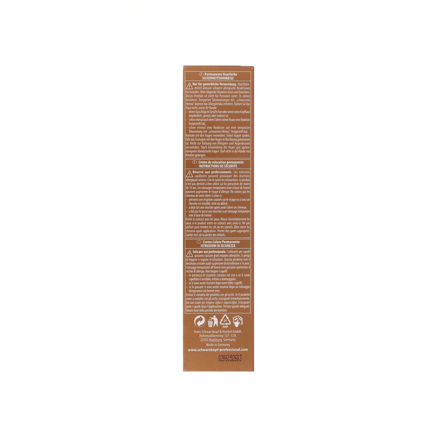 Schwarzkopf Igora Royal Hight Power Browns 60ml, Color B-33