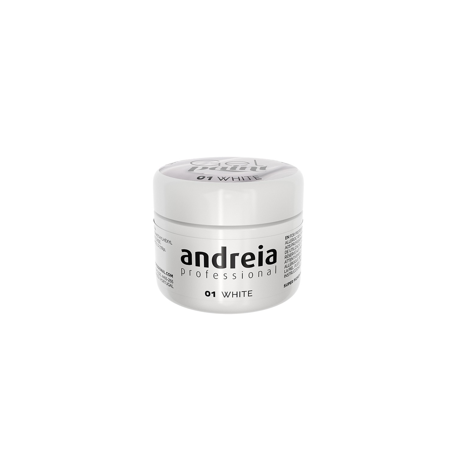 Andreia Gel Peinture Blanc 01 4 ml