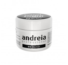 Andreia Gel Paint Negro 02 4 ml