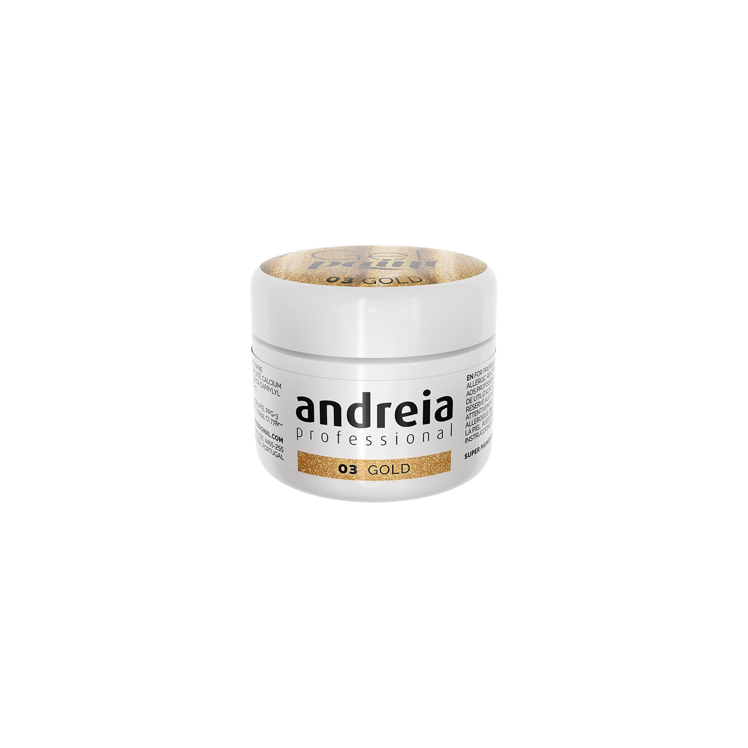 Andreia Gel Paint Gold 03 4 ml