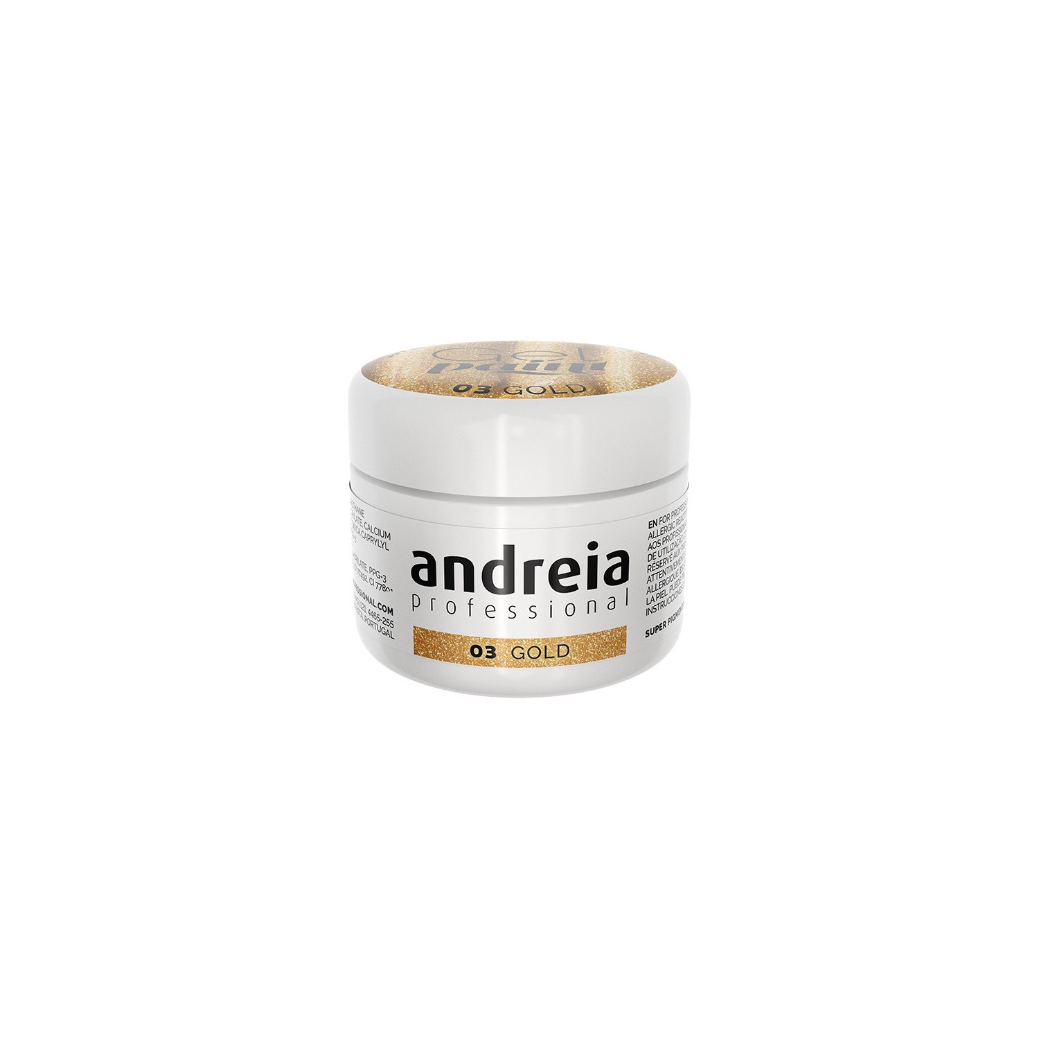 Andreia Gel Peinture Or 03 4 ml