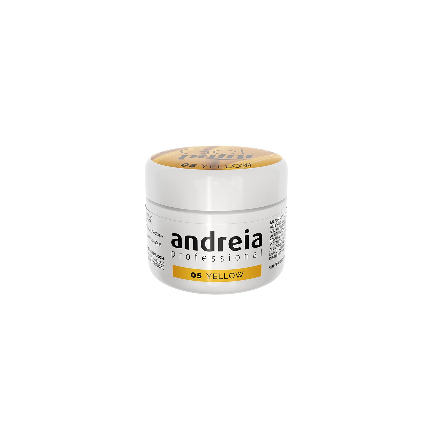 Andreia Gel Peinture Jaune 05 4 ml