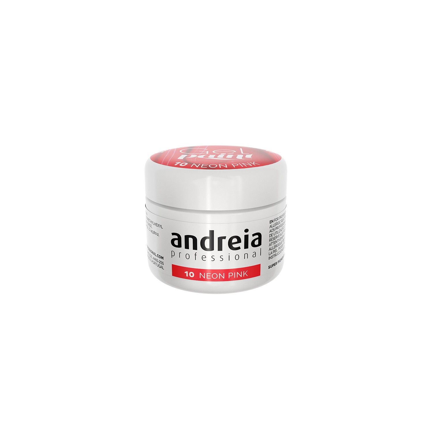 Andreia Gel Peinture Rose Néon 10 4 ml