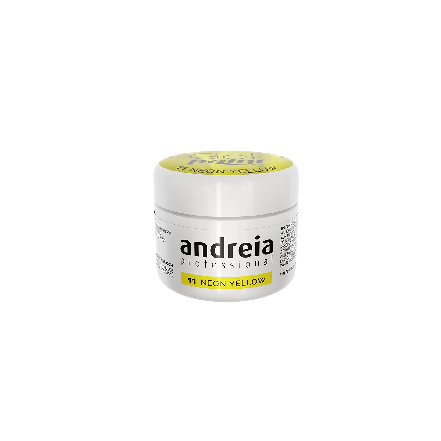 Andreia Gel Paint Amarillo Neon 10 4 ml