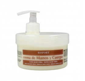 Risfort Aloe vera Manos Y Cuerpo Crema 500 ml