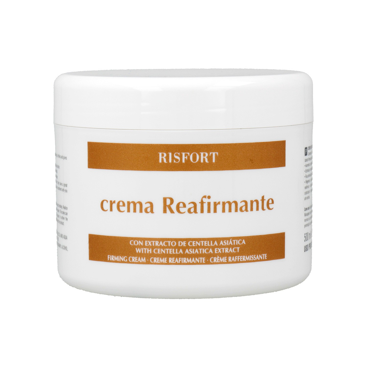 Risfort Reafirmante Con Extracto de Centella Asiática Crema 500 ml